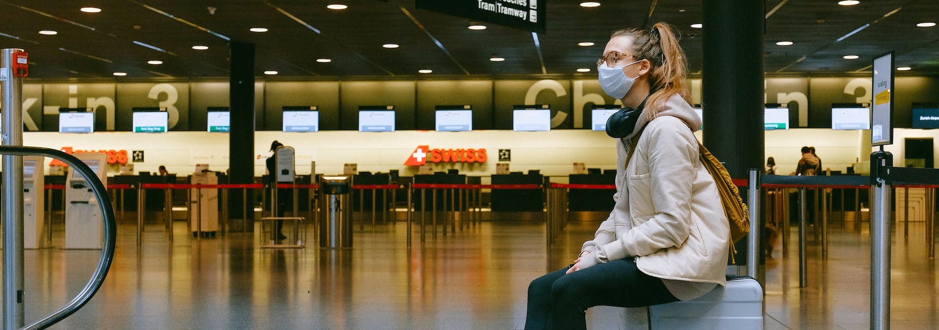 Stranded airline passengers